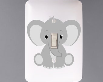 Jungle Safari  Light Switch Cover - Single Toggle Switch Plate - Nursery Decor - Wall Plate Cover -