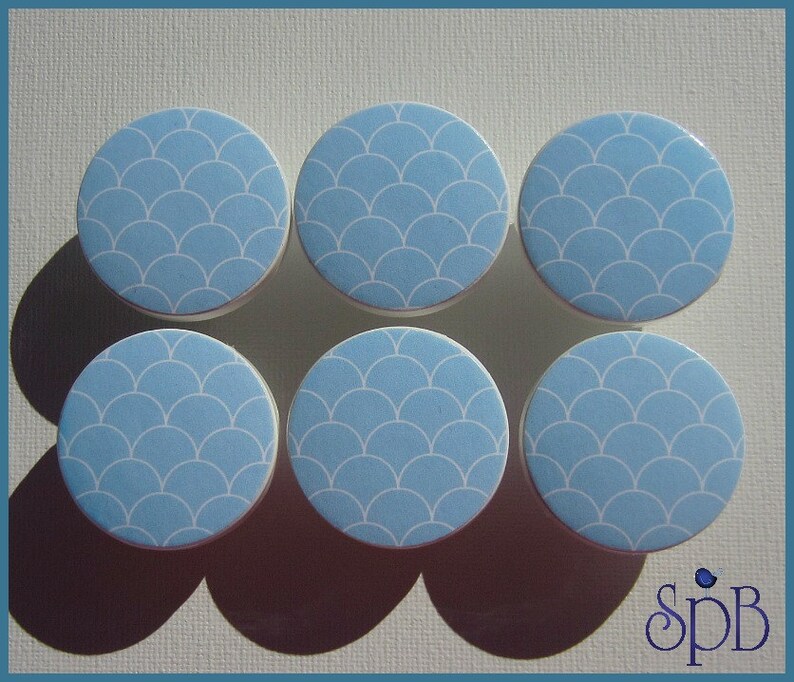Knobs for Dressers Mermaid Drawer Knobs Mermaid Decor Mermaid Nursery Decor Blue Mermaid Dresser Knobs Dresser Knobs for Kids Room