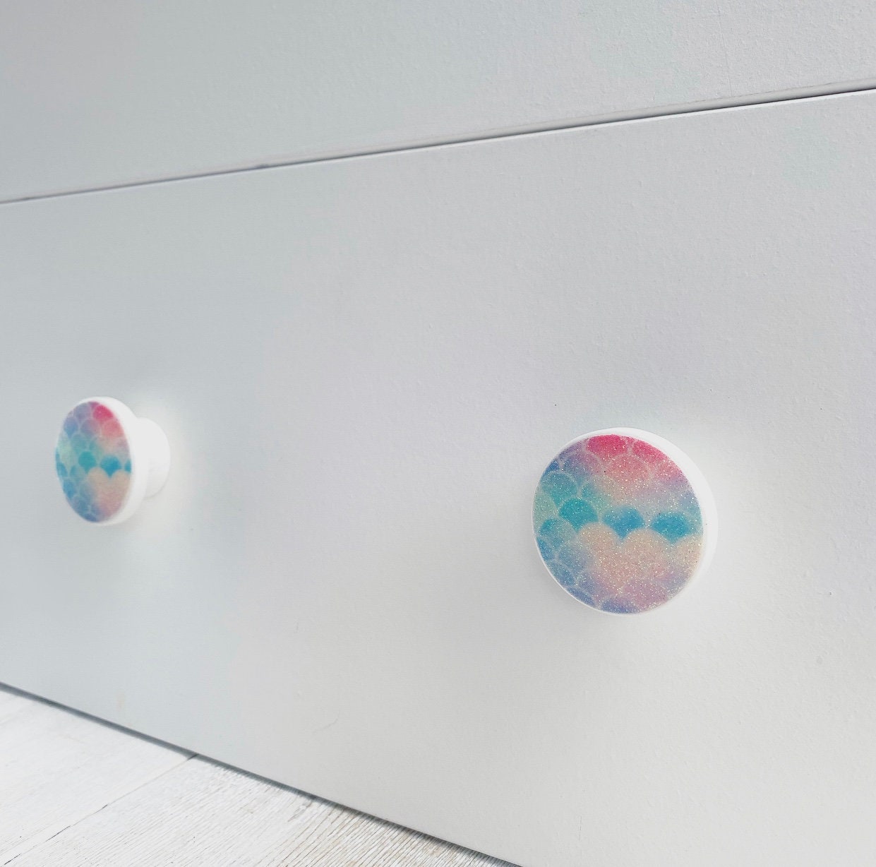 Mermaid Drawer Knobs Knobs for Dressers Mermaid Decor Etsy