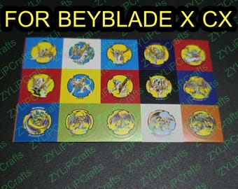 Pegatina Beyblade Bitchip para CX