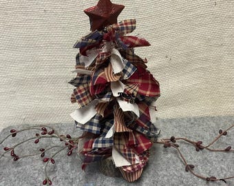 Homespun Rag Style Trees