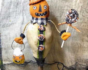 Retro Candy Corn Man