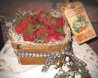 Primitive Basket of Strawberries