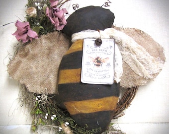 Bumble Bee Wreath