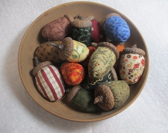 Primitive Acorns/Fall Decor/Bowl Fillers/FAPM/Gift/Thanksgiving/Farmhouse