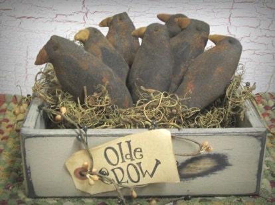 Primitive Crow Bowl Fillers - Etsy