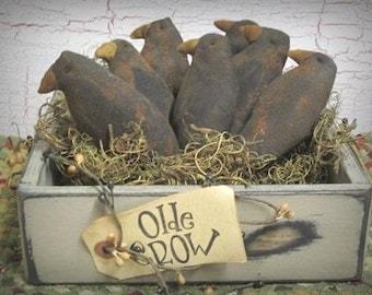 Primitive Crow Bowl Fillers