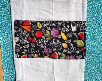 Dish Towel-Farm-Vegetables