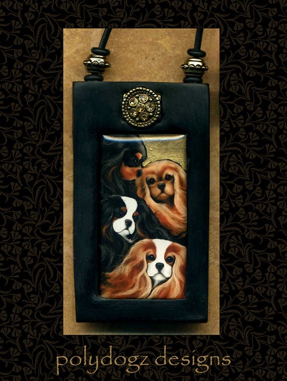 cavalier king charles spaniel necklace
