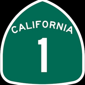 Waterproof California State Highway Route Sticker Road Sign Glossy