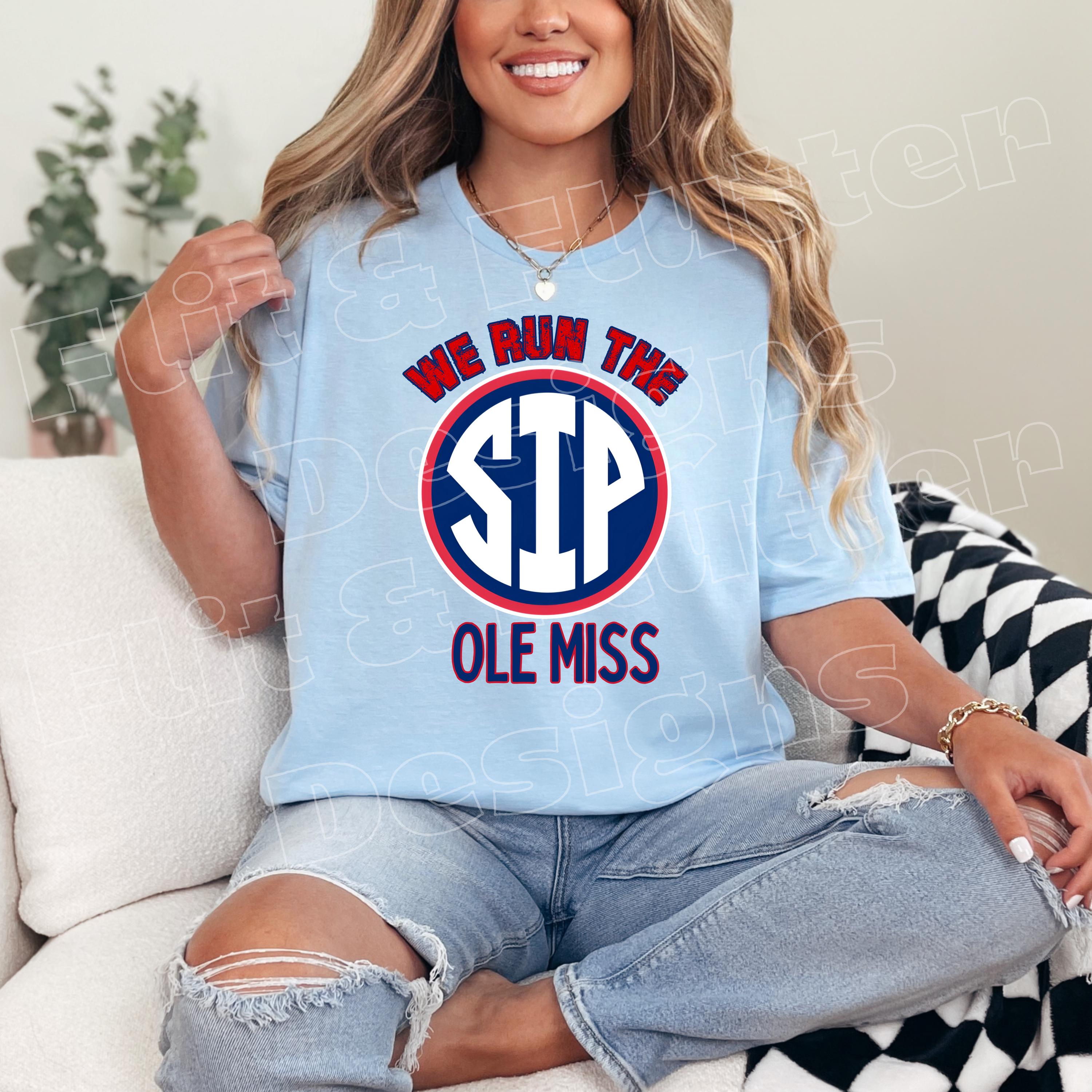 Lsu Tigers We Run The Sip Ole Miss Hat 247 Sports Ole Miss - Main Image