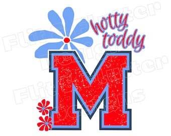 DIGITAL PNG Ole Miss Hotty Toddy Sublimation DTF