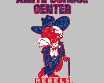 DIGITAL PNG ASC Amite School Center Rebels dtf Sublimation png