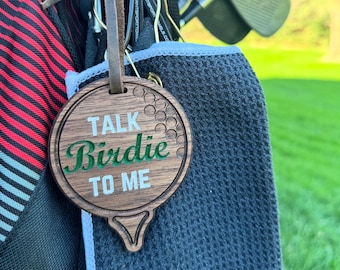 Etiqueta para bolsa de golf, accesorio