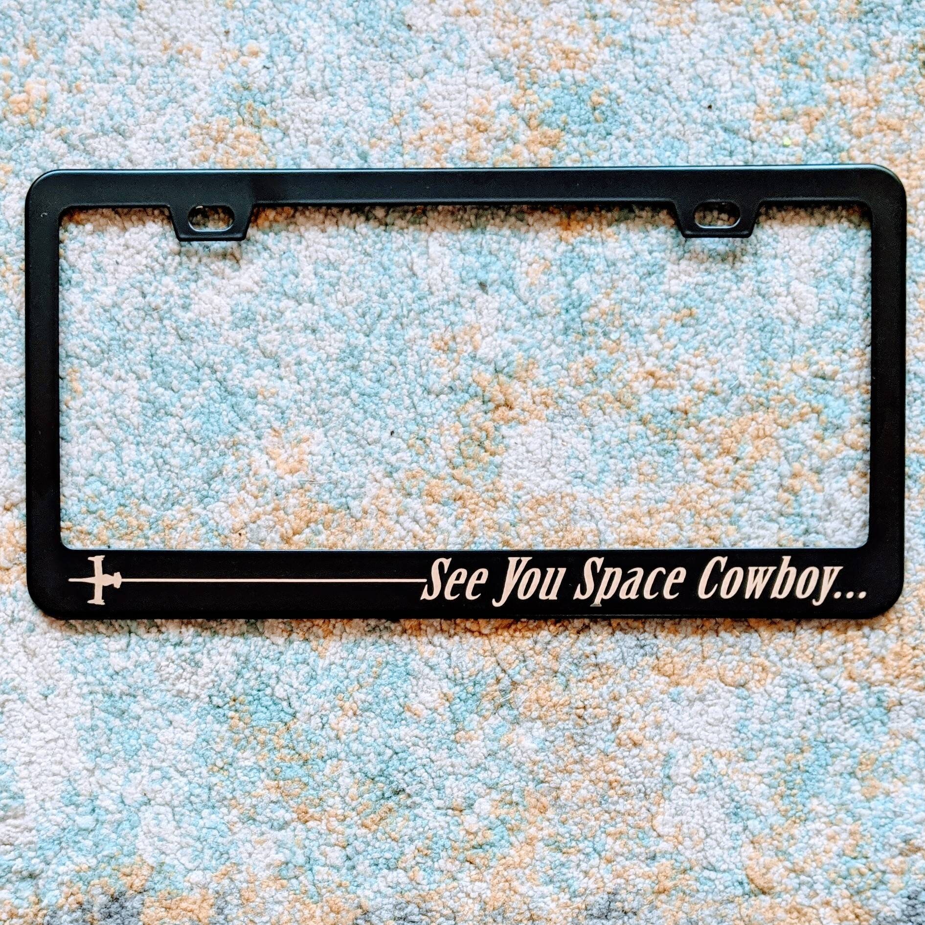 See you space cowboy Anime Inspired METAL Laser Etched | Etsy