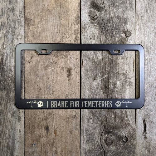 Bigfoot License Plate Frame Mountains License Plate Frame Etsy