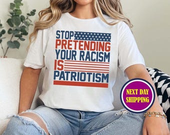 Anti-Trump Pro-Immigration Shirt: Liberal Democrat Activism