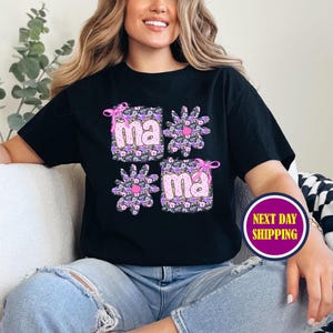 Floral Mama Shirt, Cute Mom Shirt, Mothers Day Shirt, Cool Mommy Shirt, New Mom To Be Shirt, Gift for Mother, Mama Shirt, Best Mom Ever Tee