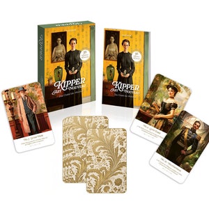 Kipperkaarten "Art Nouveau", waarzegkaarten, tarot, orakelkaarten