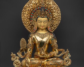 Estatua del Bodhisattva Kshitigarbha / Protector del Inframundo y de todos los seres