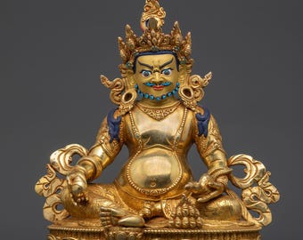 手作りのチベット富神像 | 仏教瞑想アート装飾 - Etsy 日本