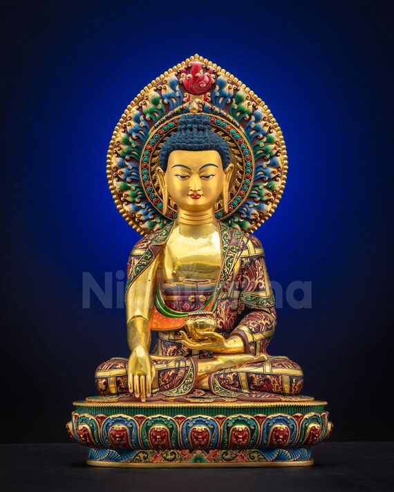 Three Buddha Statue Set | Meditation & Spiritual Decor From Nepal
