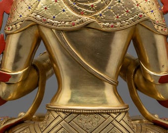 Maitreya Buddha Statue | Traditional Handcrafted Idol - Etsy