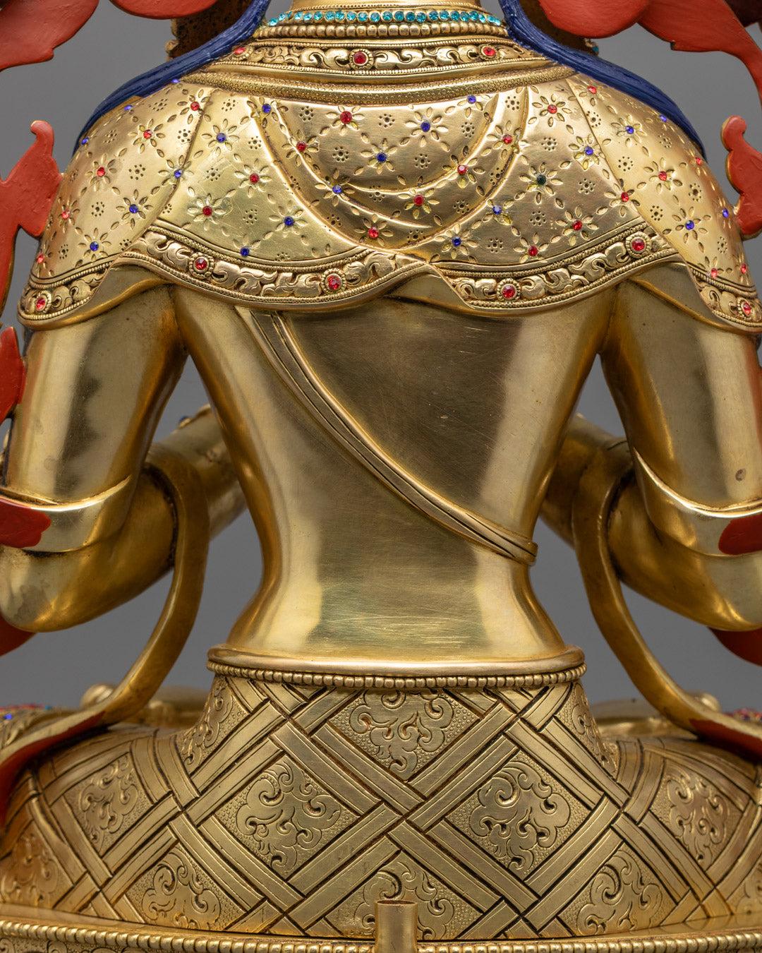 Maitreya Buddha Statue | Traditional Handcrafted Idol - Etsy