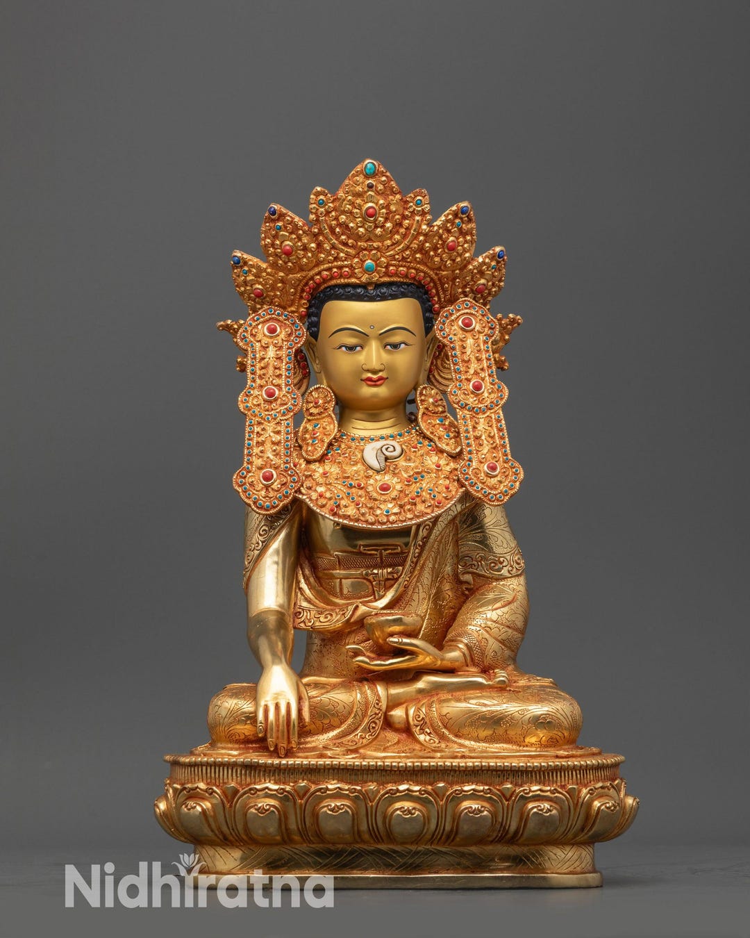 Majestic Jowo Shakyamuni Buddha Statue | Nepalese Buddhist Art - Etsy