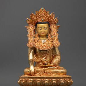 Majestic Jowo Shakyamuni Buddha Statue | Nepalese Buddhist Art - Etsy