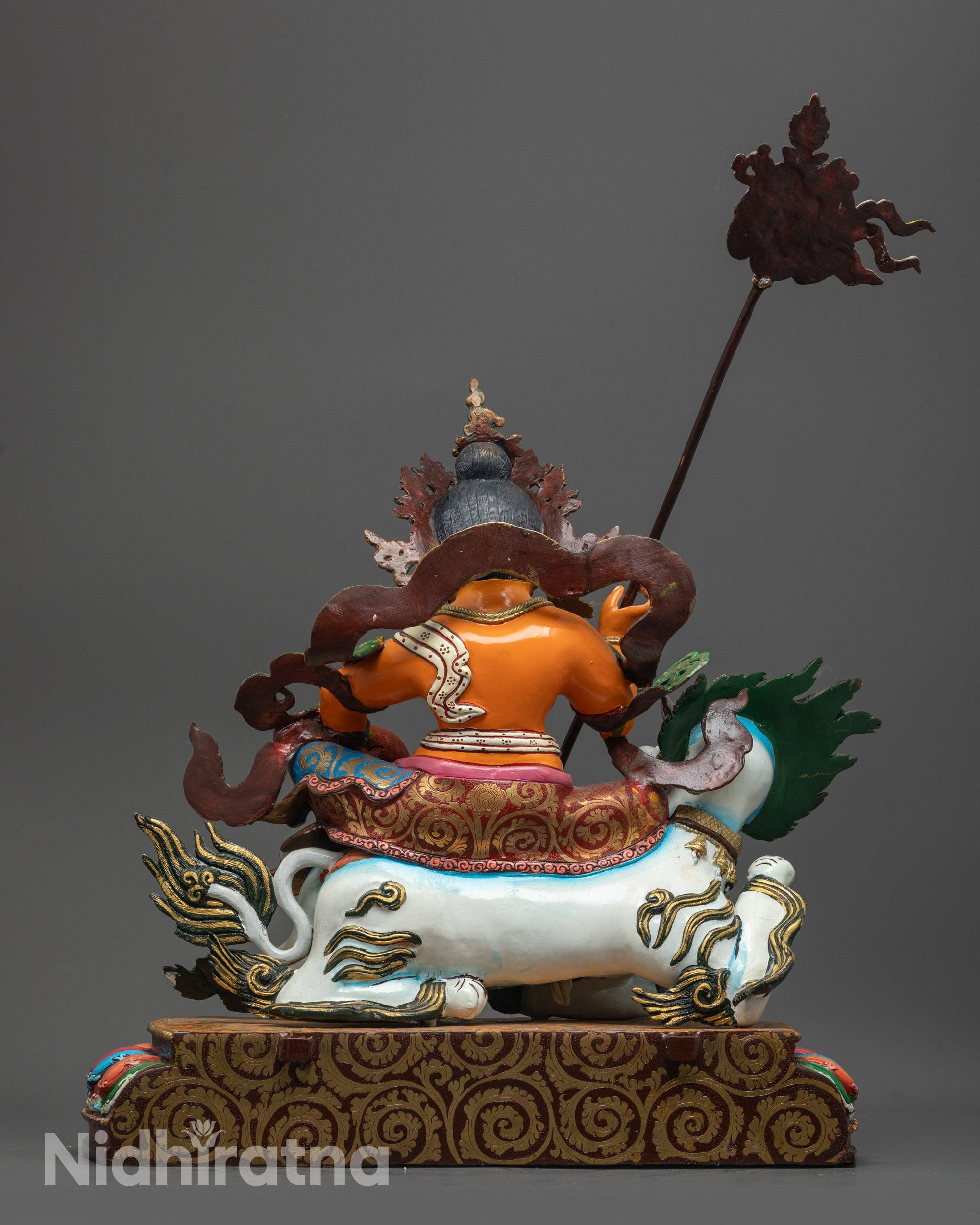 本物の毘沙門天像｜ネパールの伝統工芸 - Etsy 日本