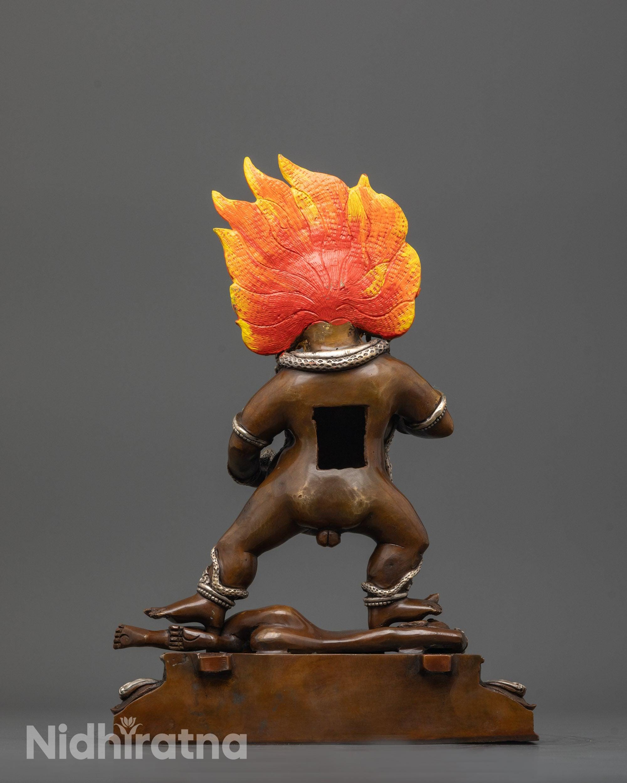 Black Dzambhala Statue | Authentic Handmade Spiritual Sculpture - Etsy