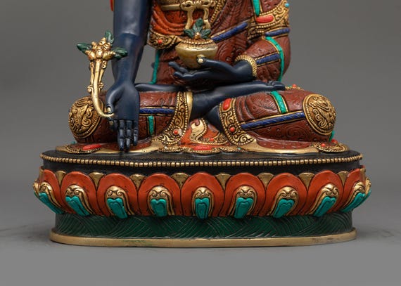 Sacred Three Buddha Set | Amitabha, Shakyamuni, Medicine Buddha
