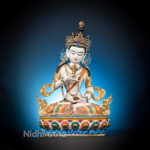 Handcrafted Vajrasattva Statue for Meditation and Spiritual Practice
