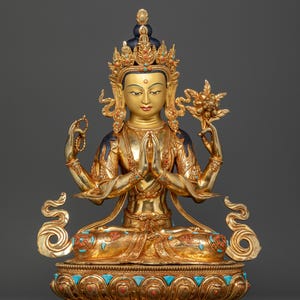 Le protecteur des êtres : les bénédictions de Chenrezig à quatre bras