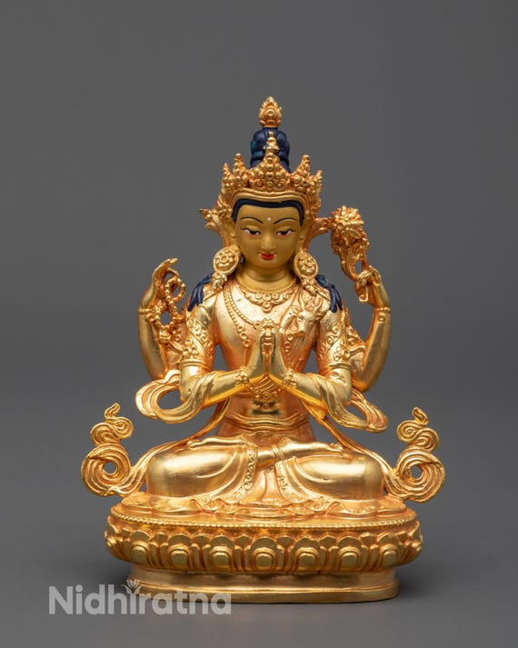 観音菩薩像｜チベット仏教における慈悲の神 - Etsy 日本