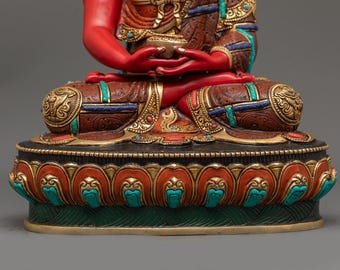 Sacred Three Buddha Set | Amitabha, Shakyamuni, Medicine Buddha