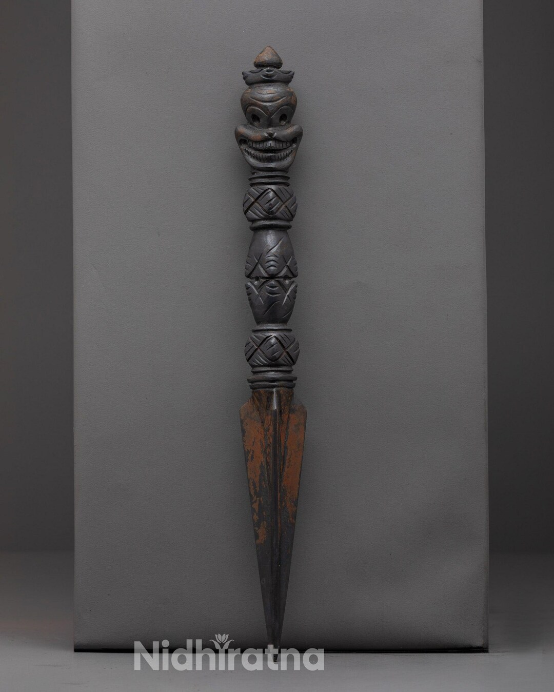 Ritual Dagger Phurba | Ceremonial Knife for Spiritual Protection - Etsy