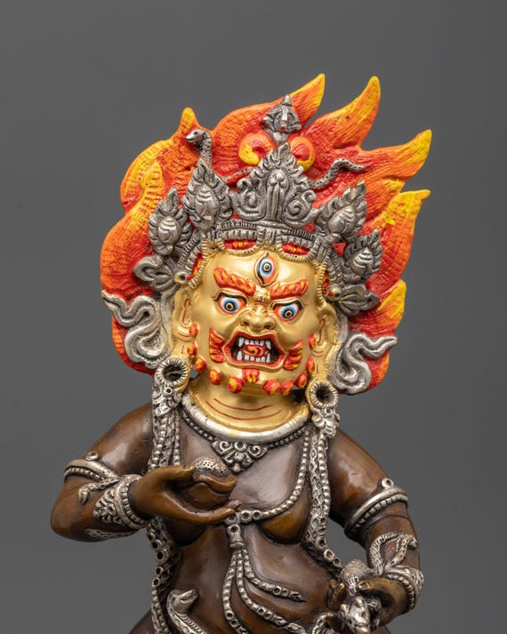 アパルトモンSTAMMBAUM/シュタンバウムReversibleSukajan Black Dzambhala Statue | Authentic Handmade Spiritual Sculpture - Etsy