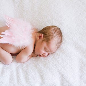 Natural Feather Angel Butterfly Wings, newborn, Baby, Photography prop, Wedding, Choose Colors image 4