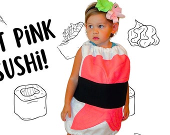 Ready To Ship!  Kids Sushi Costume Baby Halloween Costume... Guaranteed Delivery Before Halloween...