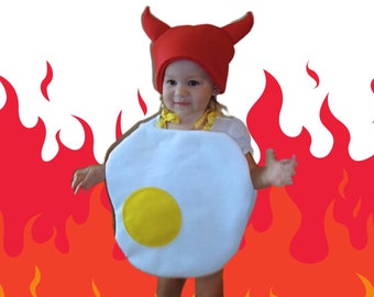 Kids Costume Halloween Deviled Egg Costume For Children Food Purim Boy Costume Toddler Boy Costume Carnival Purim Funny Halloween Costume