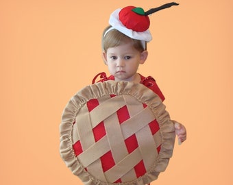 Kids Pie Costume For Girls Halloween Costume For Family Food Costumes Group Costumes Purim Carnival Fancy Dress Thanksgiving Dress Up