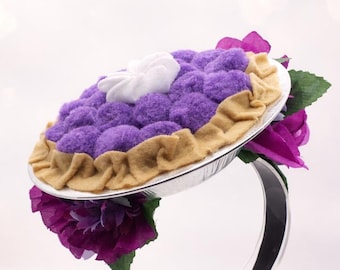 Boysenberry Pie Headband- Knotts Berry Farm Festival Costume Accessory