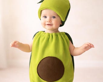 Baby Avocado Halloween Costume - Infant, Toddler Purim Dress Up