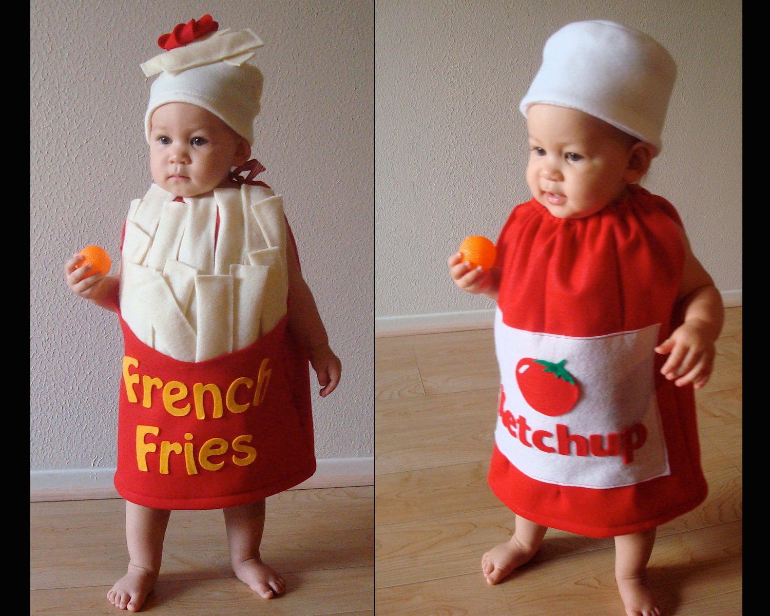 Baby French Fry Costume Halloween Costume Infant Kids Toddler Etsy