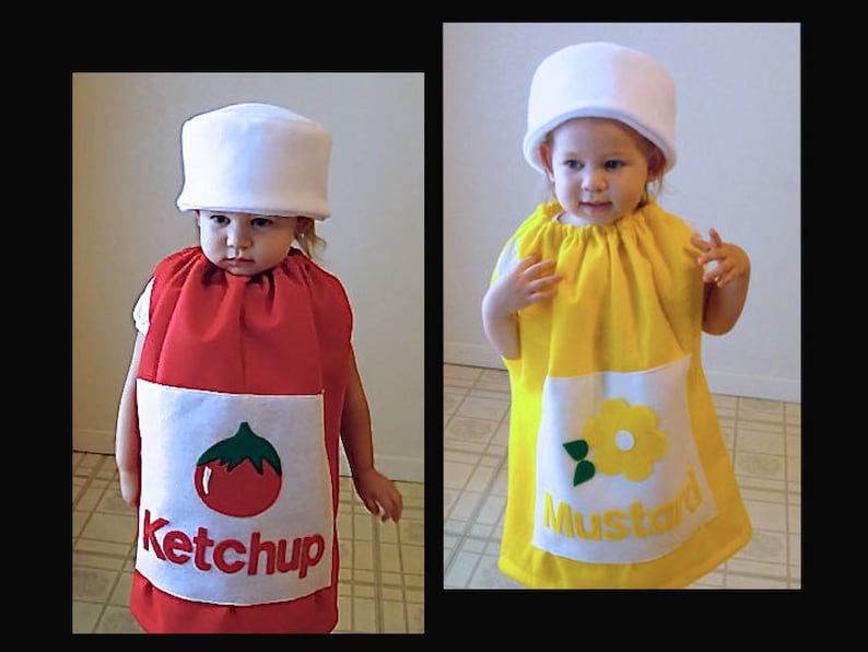 Adult Costume Ketchup Costume Halloween Costume French Fries Etsy