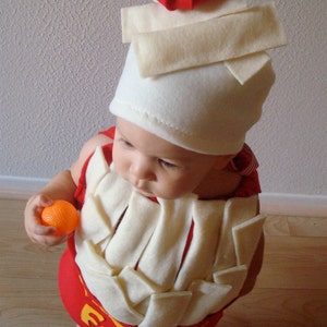 Baby French Fry Costume and Ketchup Costume For Halloween Infant Costume For Groups Baby Halloween Costume Twin Sensory Friendly Costumes image 2