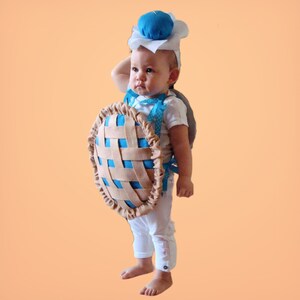 Kids Pie Costume For Girls Halloween Costume For Family Food Costumes Group Costumes Purim Carnival Fancy Dress Thanksgiving Dress Up image 5