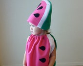 Kids Watermelon Costume For Halloween Costume Family Group Costume Fruit Basket Sister Costumes Easy to Wear Comfortable Costumes Children